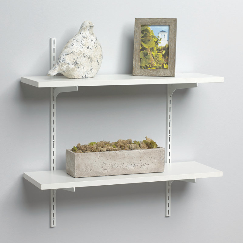Knape&Vogt Standard and Bracket Decorative Shelf Kit & Reviews Wayfair